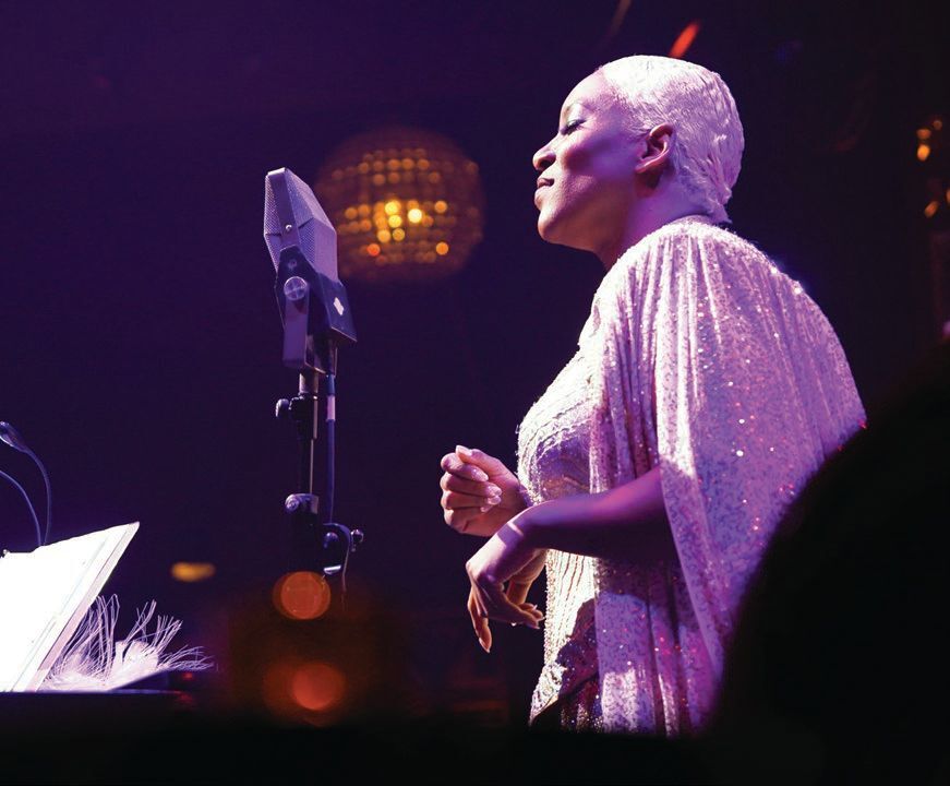 Accomplished R&B singer-songwriter LiV Warfield commands the stage in Cabaret ZaZou. BY DREYA WEBER